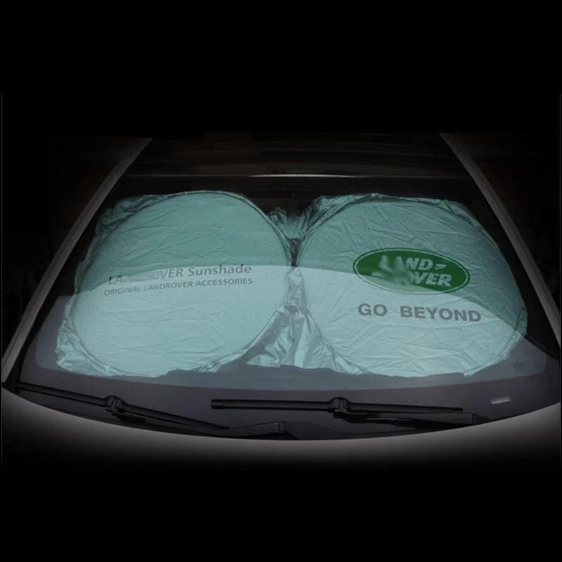 

Car window sunshade for Land Rover windshield sun shade reflective windscreen cover block UV protection parasol auto accessories