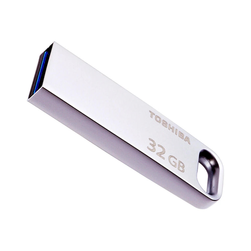 Toshiba U диск 32G 64G 128G USB 3,0 U363 серебристый(металлический USB флэш-накопитель) диск памяти внешний накопитель