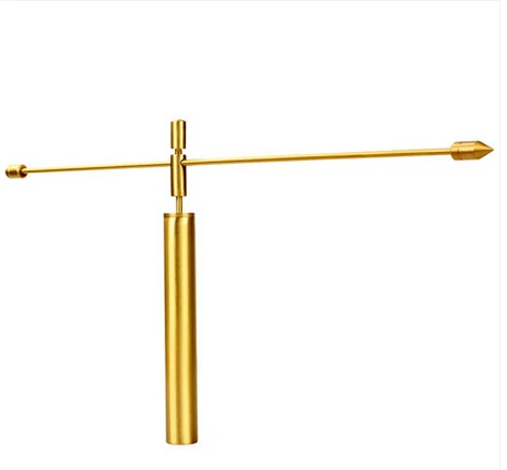RCopperYang Gong Looking dragon Scale survey water energy Tower gold probe Measuring rod Precision auxiliary compass |