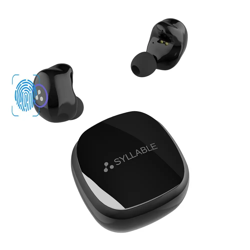 2020 SYLLABLE SD16 сенсорная Bluetooth гарнитура спортивные 6 часов наушники истинные