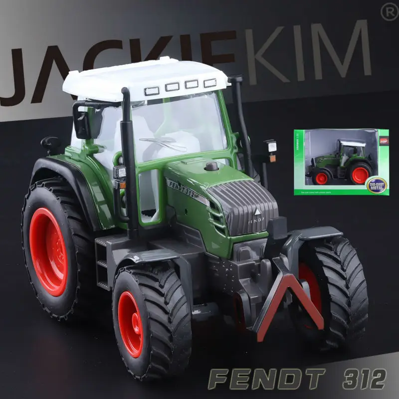 

High Simulation Exquisite Diecasts&Toy Vehicles: MeiZhi Car Styling Germany Fendt 312 Tractor 1:32 Alloy Diecast Truck Model