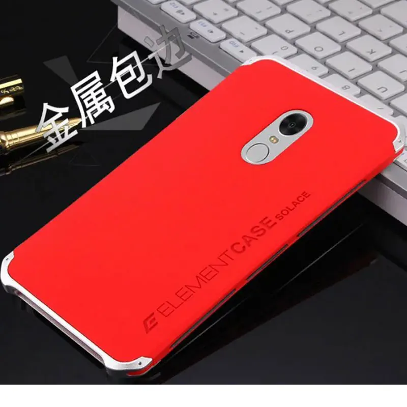 Luxury Fashion Metal Mobile Phone Bag ForXiaomi Red Mi Note4 Unbreak Scratch Resistant Cell Phone Case