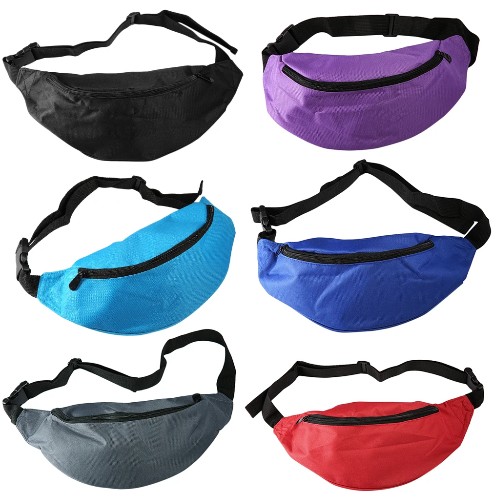 plain waist bag
