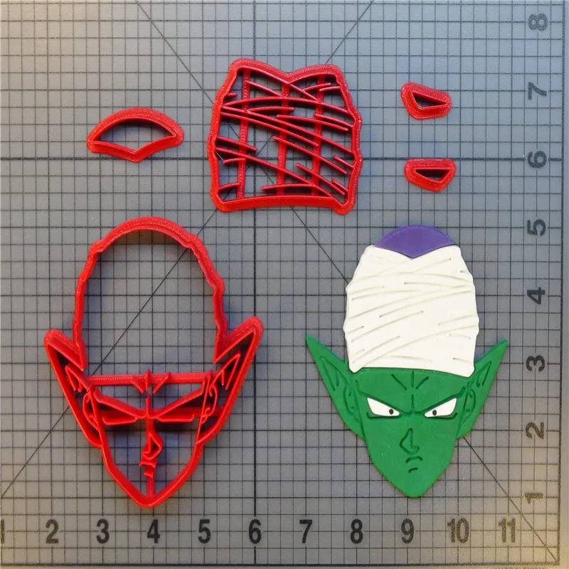 

Dragon Ball Piccolo Cookie Cutter Cake Decorating Tool Mould Custom 3D printed Cake Decoration Tools Kitchen Accessories