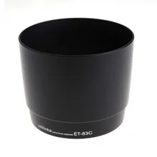 UET 83C Camera font b Lens b font Hood for Canon EF 100 400 and 4