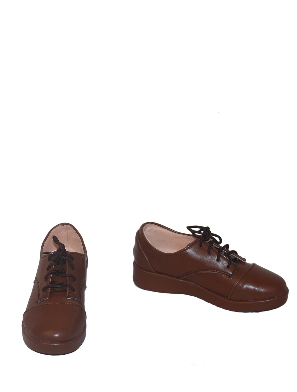 The Promised Neverland Norman Isabella Ray Cosplay Shoes Brown Boots Custom Made (4)