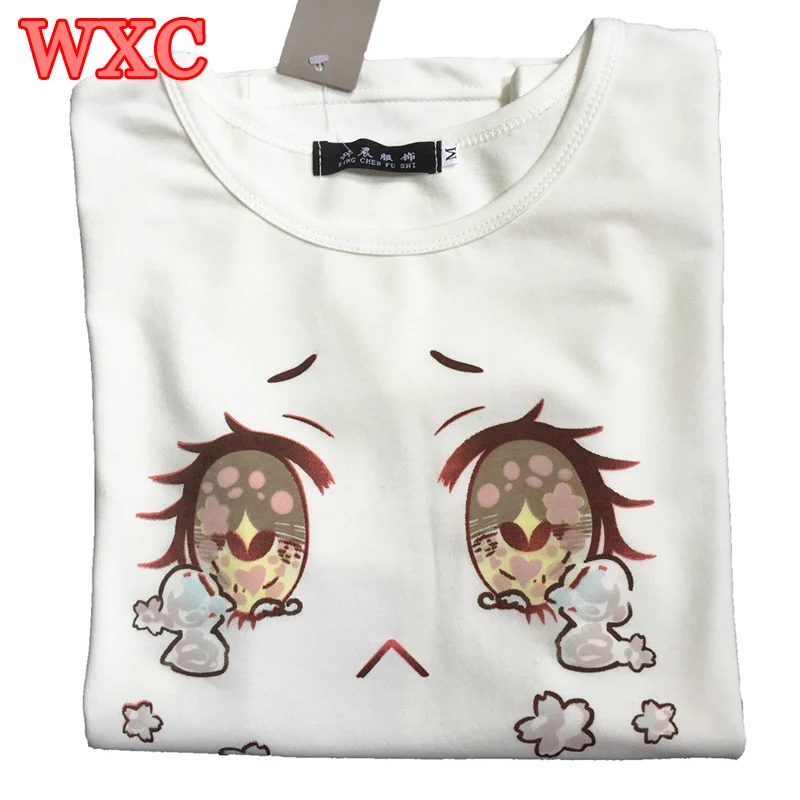 Big Eyes Cry Women font b T Shirt b font Cotton Summer Short Sleeve Japanese Kawaii