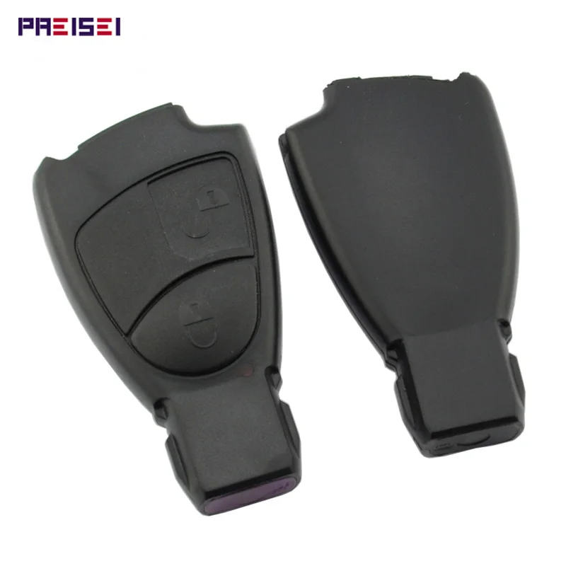 

PREISEI 20pieces/lot 66mm 2 button Car Key Remote Control Keyless Case Fobs Replacements