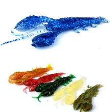 5 шт. мягкие черви креветки морская рыболовная приманка рыболовные снасти джиг безопасность и выживания Z912