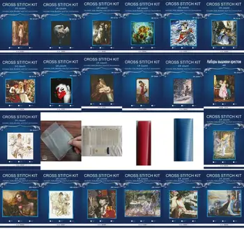 

oneroom Embroidery Counted Cross Stitch Kits Needlework - Crafts 14 ct DMC DIY Arts Handmade Decor - Girl style new 1