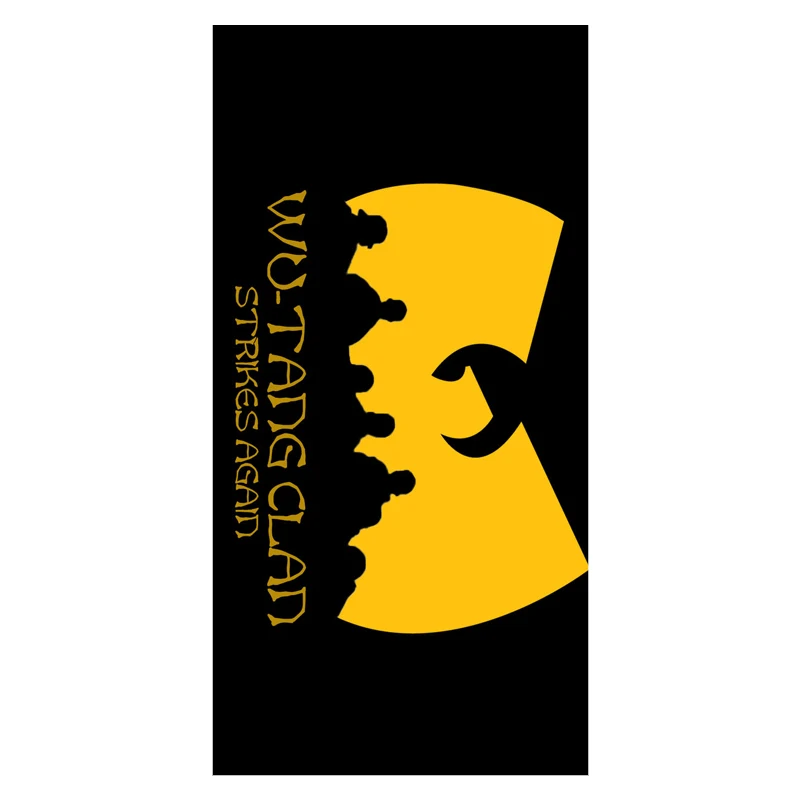 

Wu Tang Clan Face Towel 70x35cm Absorbent Bamboo Fiber Hand Towel Drying Washcloth Spa GYM Swimming Shower Towels