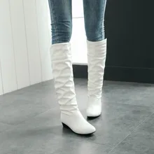 Ботильоны; женские зимние сапоги до колена на шнуровке; сапоги для верховой езды на плоской подошве