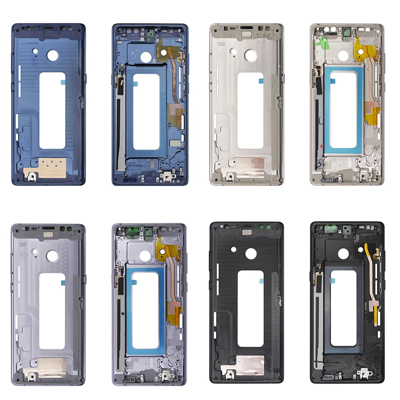 Netcosy корпус средней рамки для samsung Galaxy Note 4 N910 Note 5 N920 Note 8 N950 Note 9 N960 Mid Plate Chassis Cover