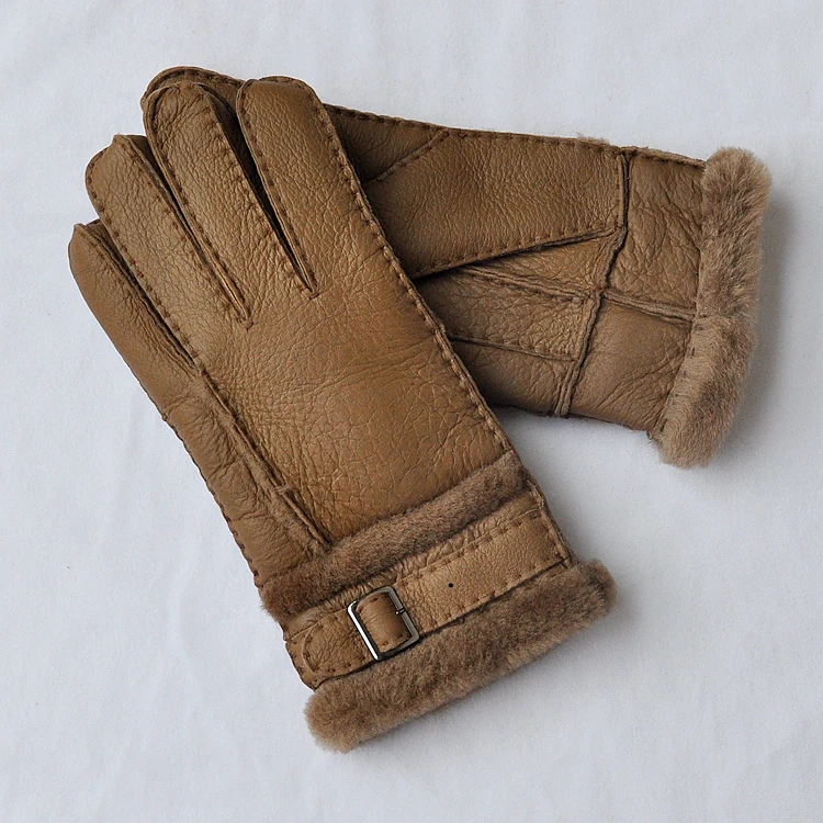 Free shipping 2pairs fashion male wool genuine leather sheep skin gloves warm protecting winter gloves four colors for selecting Free shipping 2pairs fashion male wool genuine leather sheep skin gloves warm protecting winter gloves four colors for selecting