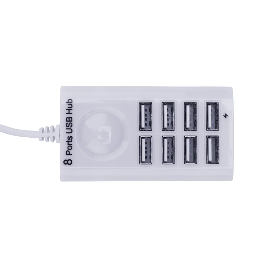 Ouhaobin Usb 2,0 подставка для концентратора 2 ТБ HDD Тонкий Размеры USB2.0 Hi-Скорость 8-Порты и разъёмы 480 Мбит/с Концентратор провода Длина длиной 1 м для планшета YE4.16