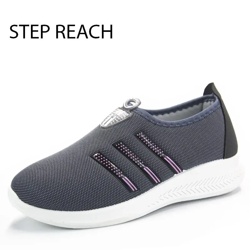 STEPREACH Брендовая обувь женская на плоской подошве zapatos mujer tenis feminino chaussures femme schoenen