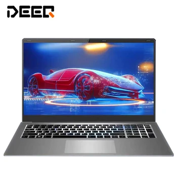 

15.6inch laptop 6G DDR4 +64G eMMC +HDD windows10 Intel N3450 speed notebook with bluetooth WIFI 1920*1080P screen USB3.0