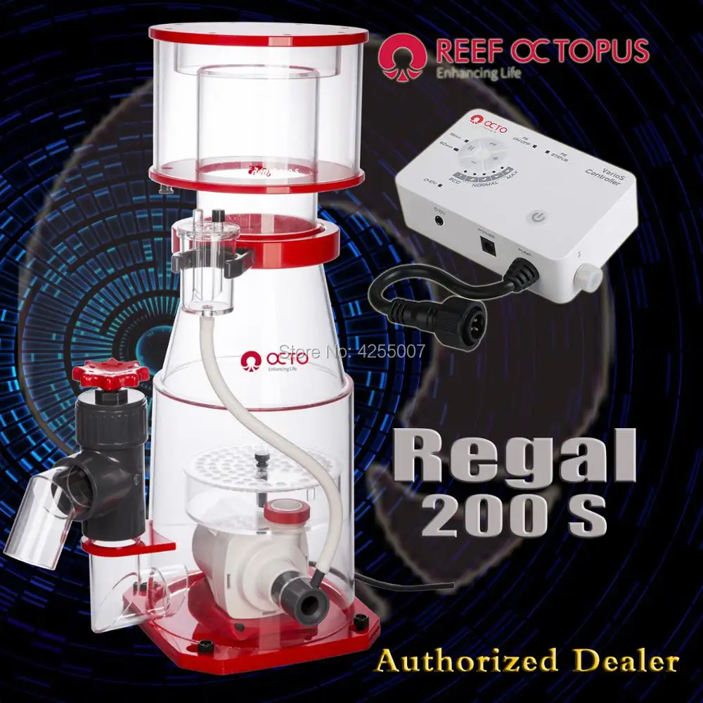 Совершенно новый риф Осьминог OTCO Regal 200S протеиновый скиммер для Морской