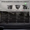 Автомобильный видеорегистратор STR-LD200-G 3 в 1, лазерный детектор радара с GPS-модулем, видеорегистратор с двойной камерой Full HD 1296P 1080P впереди и сзади ► Фото 3/6