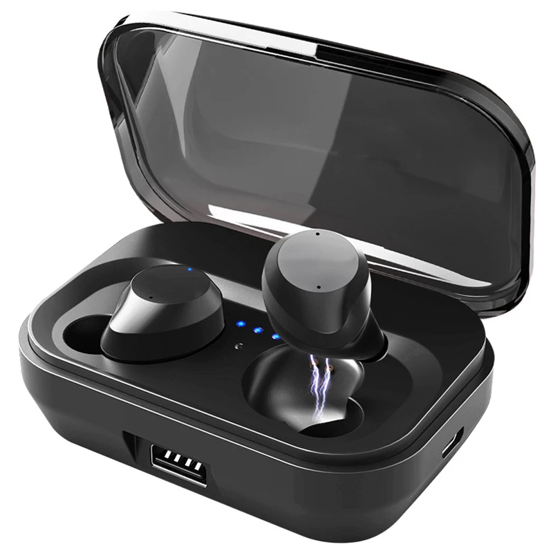 Оригинальные Bluetooth 5 0 с сенсорным управлением Hifi наушники микрофоном IPX7 waterpr