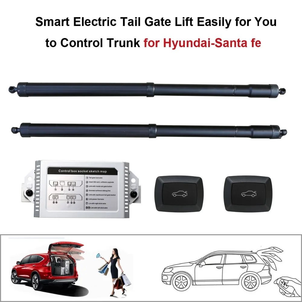 

Smart Electric Tail Gate Lift Easily for You To Control Trunk for Hyundai Santa fe