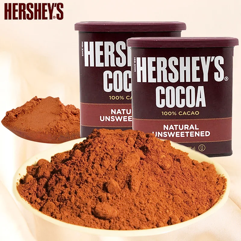 imports cocoa powder Baking Hershey pure cocoa powder 226g * 2 boxes of cho...