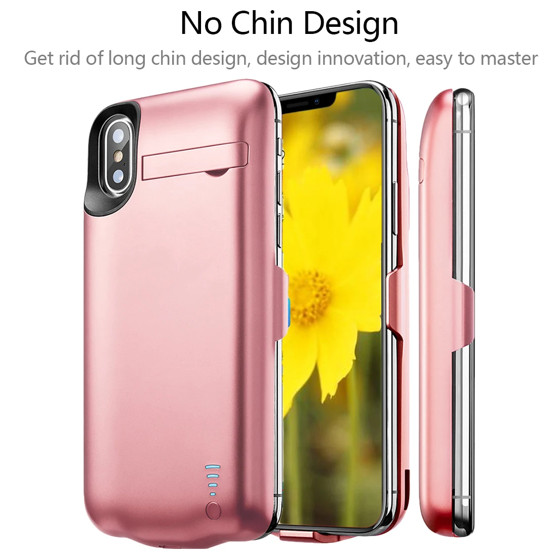 НОВАЯ тонкая батарея Зарядное устройство чехол для iPhone X с внешним Мощность Bank зарядное устройство чехол для iPhone6/iPhone 7 Plus/8 Батарея задняя крышка Поддержка аудио