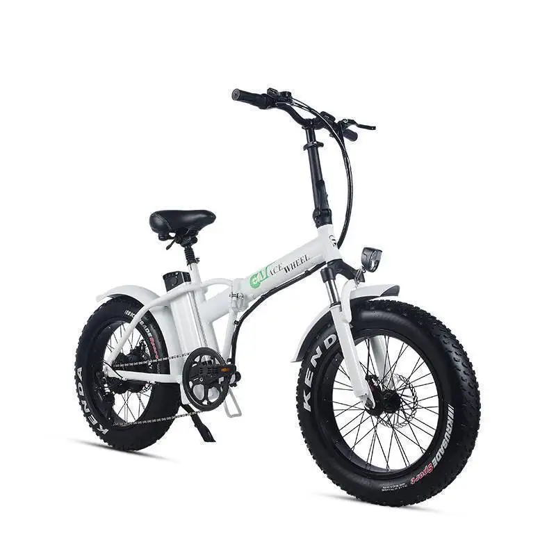 Sale LOVELION 20inch Electric Snow Bicycle 48v Lithium 500w Rear Wheel Motor Fat Ebike Max Speed 40-50km/h Mountain Bike 0