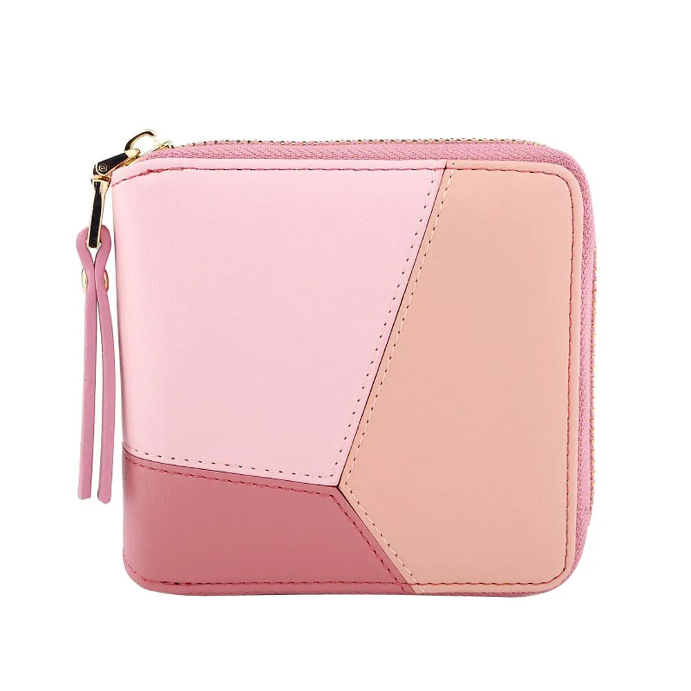 Женский короткий клатч Aelicy на молнии стандартный 0912 2019|wallet women|clutch walletcarteira feminina |
