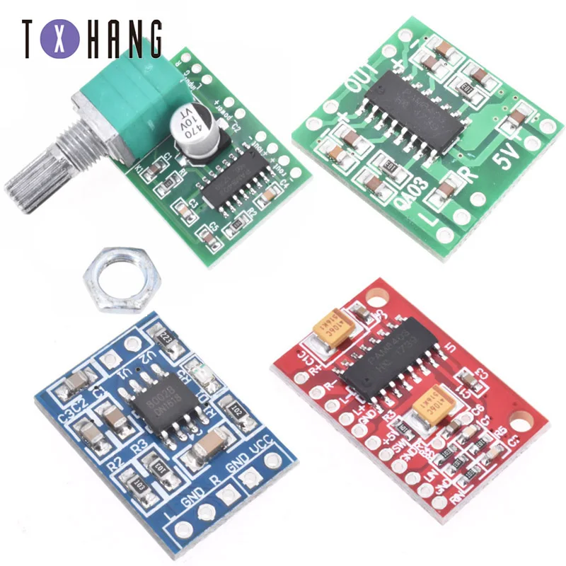 

PAM8403 module digital power amplifier board miniature class D power amplifier board 2 * 3 w high 2.5 ~ 5 v USB power supply