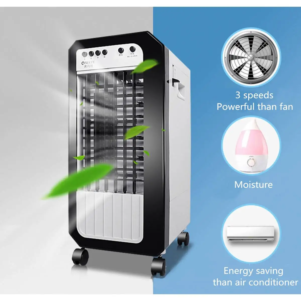 

Portable Air Conditioner Conditioning Fan Humidifier Cooler Cooling System 7.2L Air Conditioner Cooling Heating Fan Humidifer