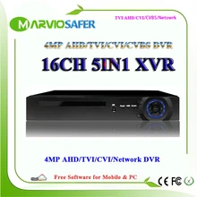 Marviosfer 16CH 16 каналов 4MP 1080 P AHD-H TVI CVI AHD DVR AVR XVR HVR видеорегистратор CCTV камера Запись разъем HDMI VGA