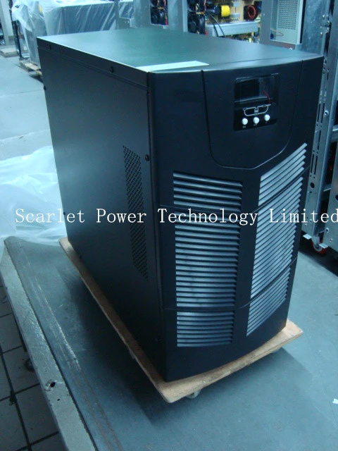 6 kva UPS con externa LED + LCD RS232 pantalla grande largo de respaldo UPS en línea 4800 w para red 220 V 50 HZ|rs232 colors|lcd monitor bnc inputlcd regulator - AliExpress