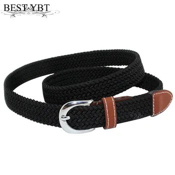 

Best YBT Unisex Belt Canvas Alloy Pin buckle Women Belt Cowboy Outdoor Sports Fashion Casual High Quality Hot Selling Men Belt