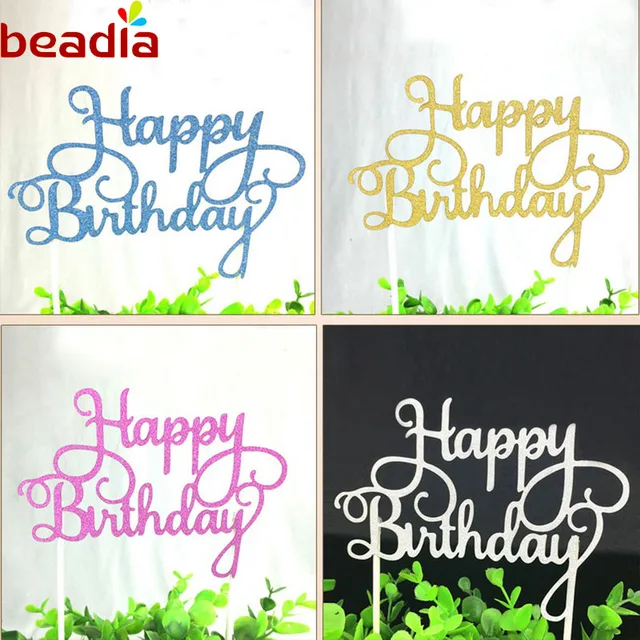 wedding decoration baking cupcake flages 4 colors 1 pcs lot for