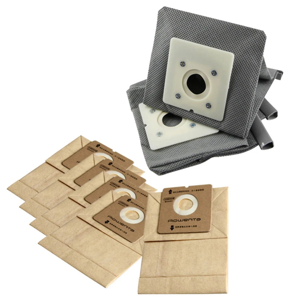 7 pcs Paper & Non woven Vacuum cleaner dustbag Washable bag Replacement