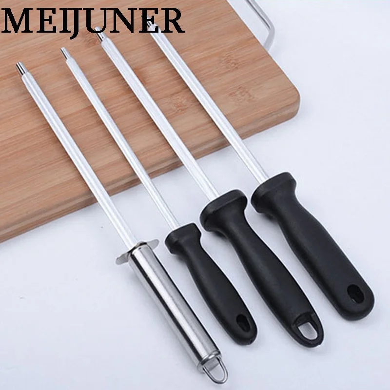 Кухонная точилка для ножей Meijuner, точильный стержень, точильный камень, домашний нож, шлифовальный станок с крюком, бытовой кухонный инструмент MJ233