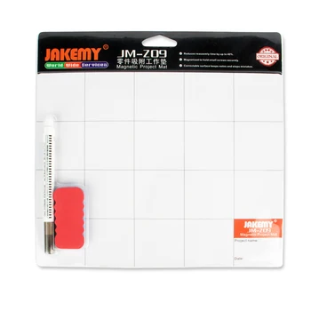 

JAKEMY Magnetic Project Mat With Oily Pen Eraser Work Pad For Mobile Phone Repair Tools Outillage