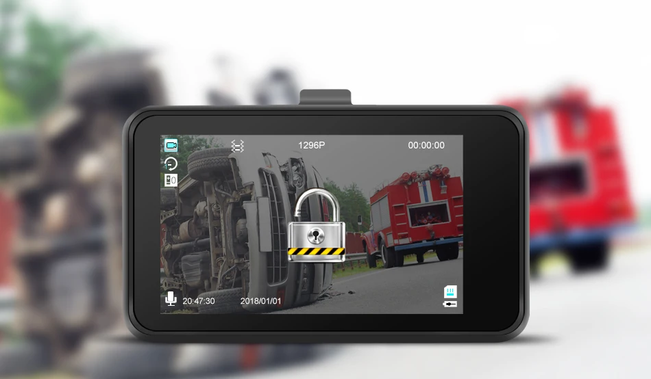7 Ruccess H500 Car DVR Dash Cam Camera IPS 3 inch Full HD 1080P Dual Lens Parking Monitor Video Recorder Registrator DVRs