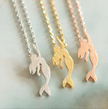 

Collier Maxi Necklace Collares Animal New Design 2016 Hot Sale Fashion Accessories Mermaid Long Christmas Gift Ladies