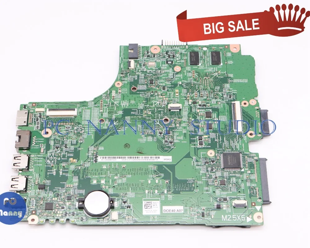 Very best  PCNANNY PWB VF0MH CN-0VCT9N VCT9N 0VCT9NFor Dell Inspiron 3437 5437 Laptop Motherboard SR16Q I3-401