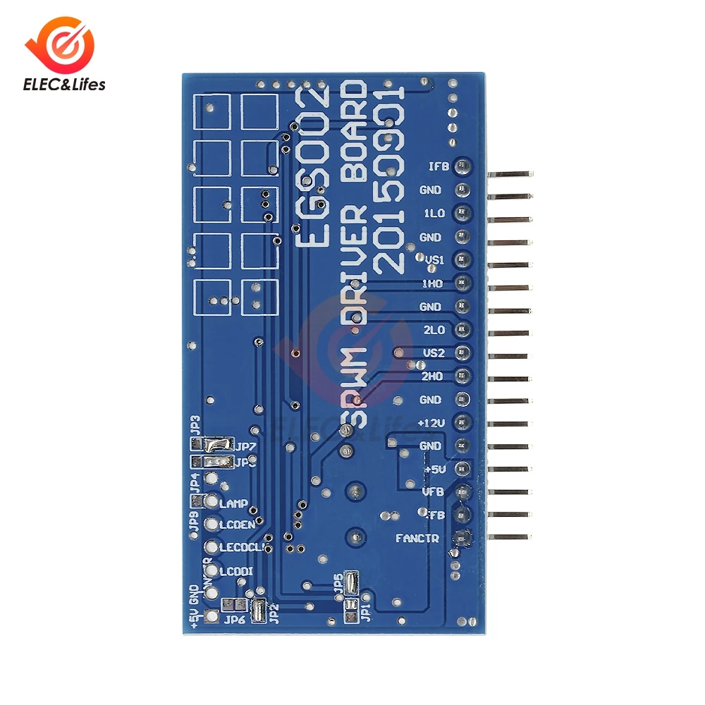 1 шт. 5 в EGS002 EG8010 DC-AC Чистая синусоида Инвертор IR2113 драйвер платы SPWM синусный генератор EGS002 12 МГц кварцевый генератор