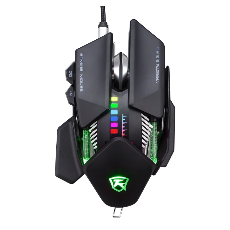 2018 USB 4000dpi game mouse mechanical water-cooled metal cable game mouse for LOL macros to eat chicken CF game programming 2018 USB 4000dpi game mouse mechanical water-cooled metal cable game mouse for LOL macros to eat chicken CF game programming