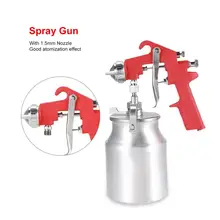 PQ-2 распылитель пневматический 2 мм Насадка 1000 мл распылитель с бункером для покраски автомобилей