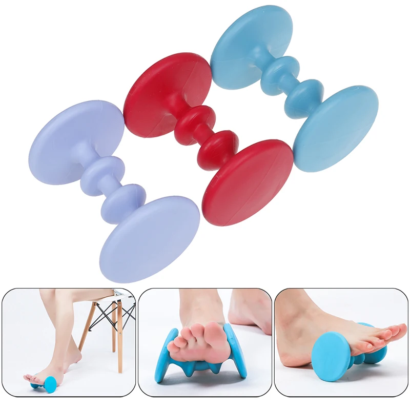 1PC Foot Massage Roller Acupoint Massage Device Comfortable Relaxation Tools Plantar Fasciitis Relax Foot Massage Hot 3 Colors