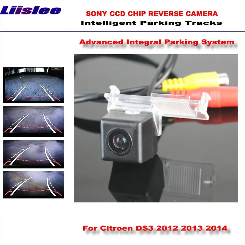 

Liislee Rear Camera For Citroen DS3 2012 2013 2014 Intelligent Parking Tracks Backup Reverse / Dynamic Guidance Tragectory