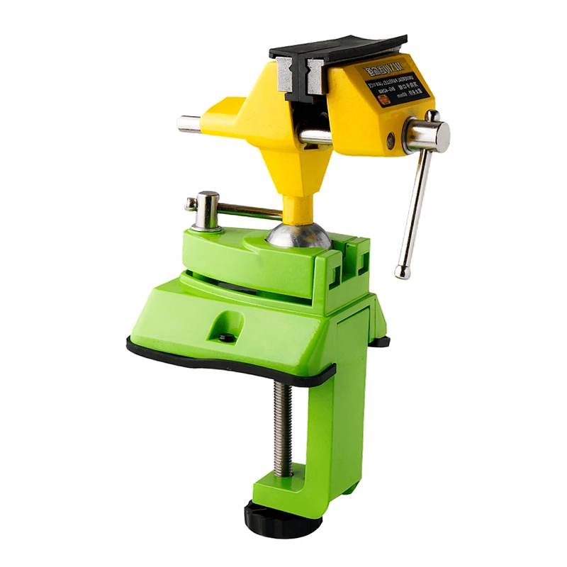 Universal Vise Bench Vise Zinc Alloy 360 Degree Adjustable Table