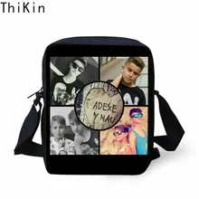 THIKIN модные мини-сумки через плечо с 3D логотипом Adexe& Nau, сумки через плечо с индивидуальным принтом, детские сумки через плечо, женские сумки