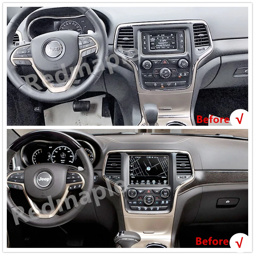 Excellent 10.4" Vertical Screen Android 7.1 Car Radio For Jeep Grand Cherokee 2013-2016 Auto Audio GPS Navigation Multimedia Player Stereo 1