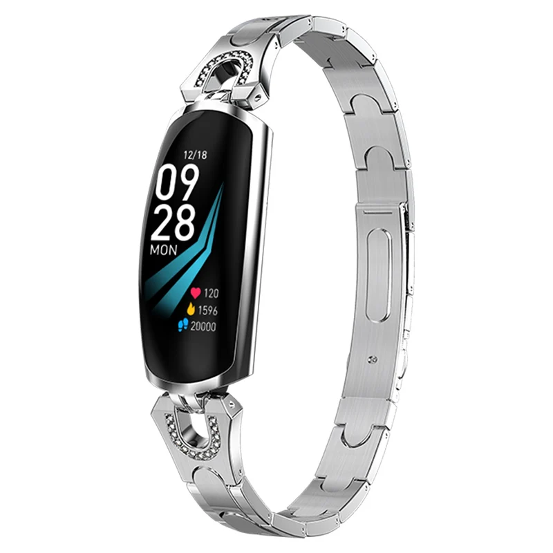 2019 AK16 Women Smart Band Fitness Bracelet Heart Rate Bracelet Blood Pressure WristWatch Fitness Tracker Smart Watch Smartband  (3)